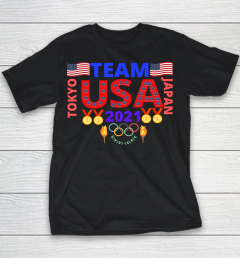 Team USA Japan Tokyo 2021 Youth T-Shirt