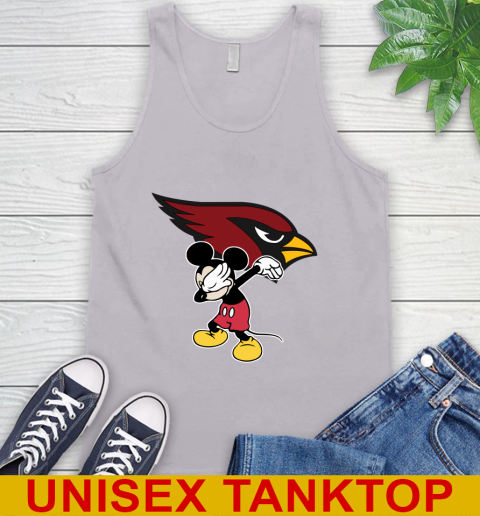 Arizona Cardinals NFL Football Dabbing Mickey Disney Sports Tank Top 4