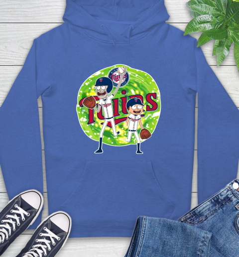 MLB Minnesota Twins Rick And Morty Baseball Sports Hoodie 9