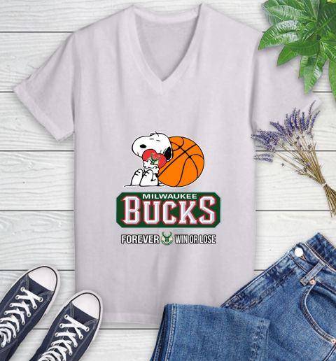 NBA The Peanuts Movie Snoopy Forever Win Or Lose Basketball Milwaukee Bucks 77