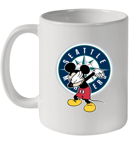 Seattle Mariners MLB Baseball Dabbing Mickey Disney Sports Ceramic Mug 11oz