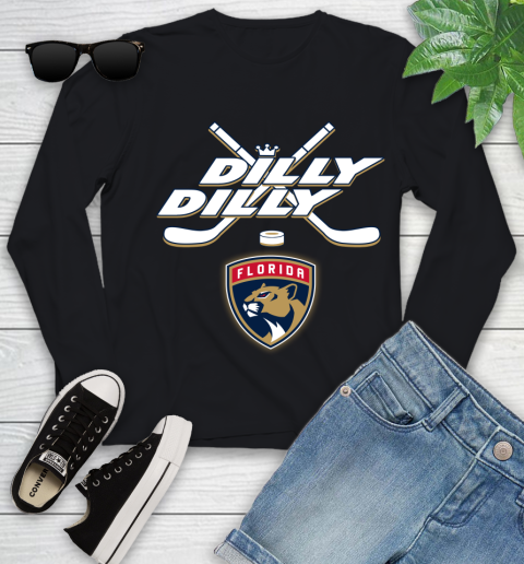 NHL Florida Panthers Dilly Dilly Hockey Sports Youth Long Sleeve 2