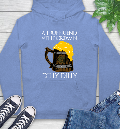NBA Memphis Grizzlies A True Friend Of The Crown Game Of Thrones Beer Dilly Dilly Basketball Hoodie 11