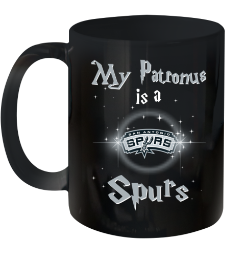 NBA Basketball Harry Potter My Patronus Is A San Antonio Spurs Ceramic Mug 11oz