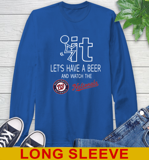 Washington nationals shop long sleeve shirt