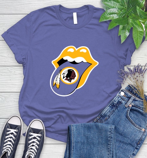 Washington Redskins NFL Football Lips I Root For My Team Adoring Fan 101