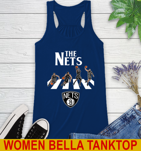 NBA Basketball Brooklyn Nets The Beatles Rock Band Shirt Racerback Tank 7