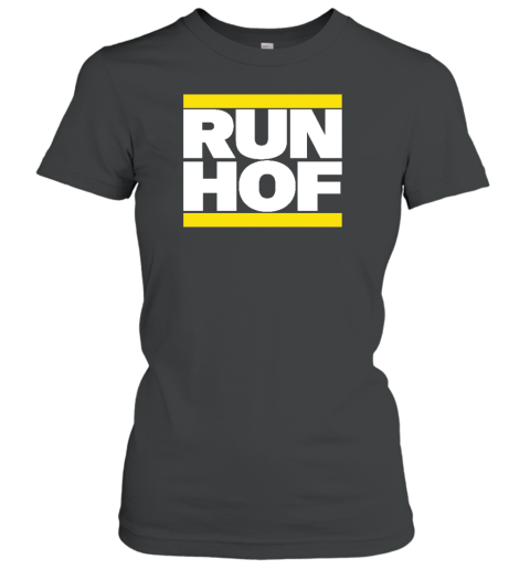 95.7 The Game Bonta Hill Wearing Run Hof Women's T