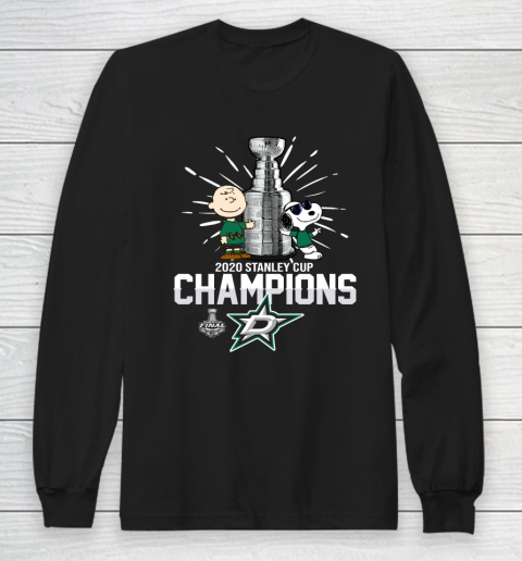 2020 Stanley Cup Champion Dall Stars Snoopy Long Sleeve T-Shirt