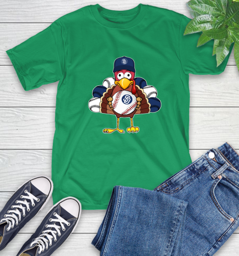 San Diego Padres Turkey thanksgiving T-Shirt 7