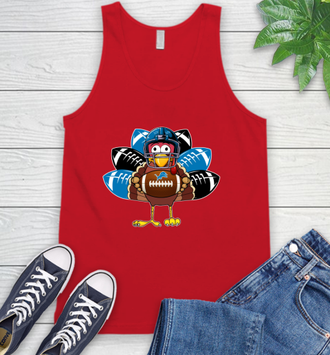 Detroit Lions Turkey Thanksgiving Day Tank Top 6