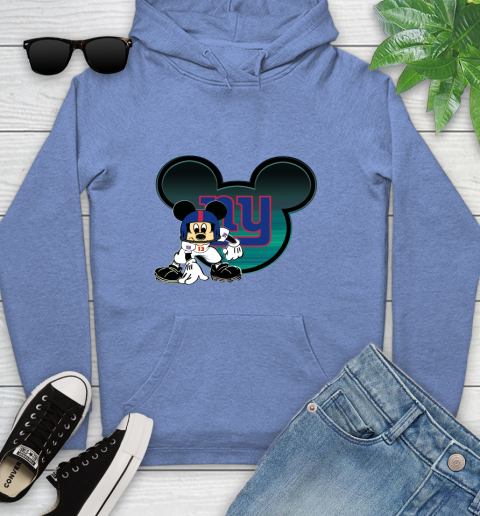 NFL New York Giants Mickey Mouse Disney Football T Shirt Youth Hoodie 12