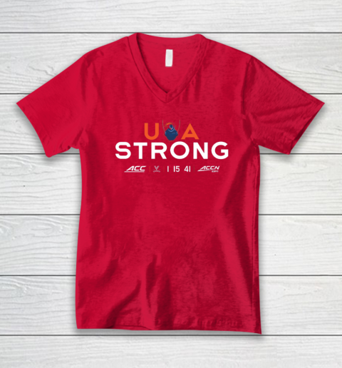 UVA Strong V-Neck T-Shirt 5