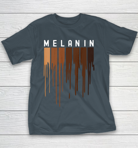 Drippin Melanin T Shirt for Women Pride  Black History Gift Youth T-Shirt 5