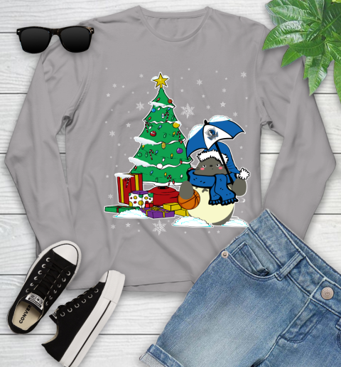 Dallas Mavericks NBA Basketball Cute Tonari No Totoro Christmas Sports Youth Long Sleeve 5