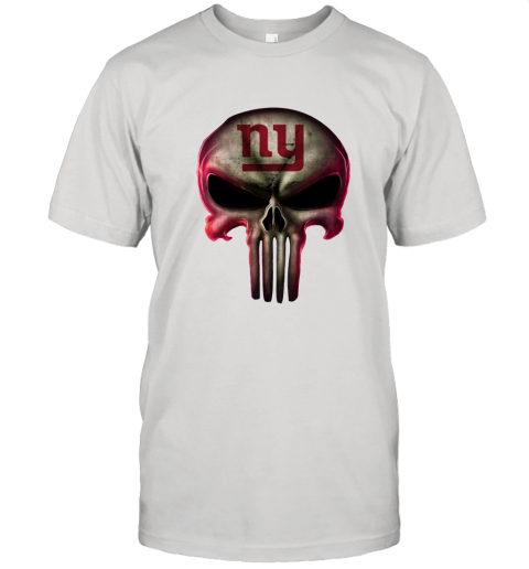 New York Giants The Punisher Mashup Football Unisex Jersey Tee