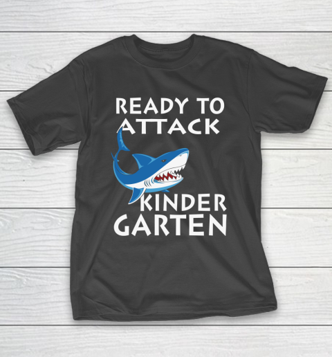 Back To School Shirt Ready to attack kindergarten 1 T-Shirt