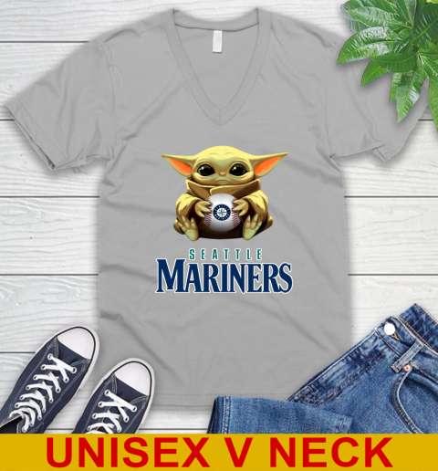 MLB Baseball Seattle Mariners Star Wars Baby Yoda Shirt 52