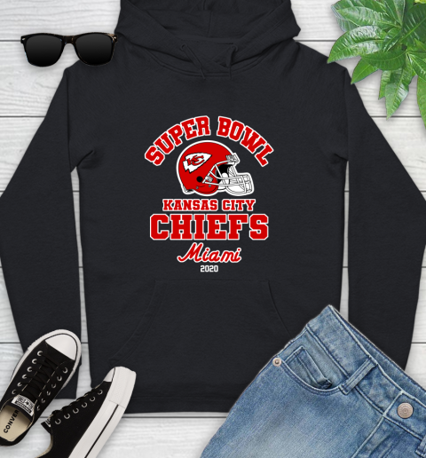 Kansas City Chiefs Super Bowl Champion Miami Logo 2020 NFL Shirts 123