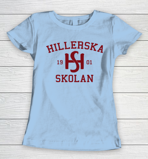 Hillerska Grey  Young Royals Hillerska School Women's T-Shirt 4