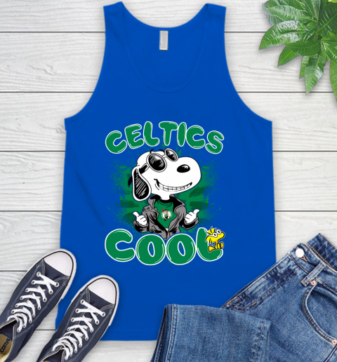 NBA Basketball Boston Celtics Cool Snoopy Shirt Tank Top 4