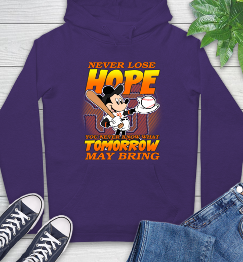 San Francisco Giants MLB Baseball Mickey Disney Never Lose Hope Hoodie 5