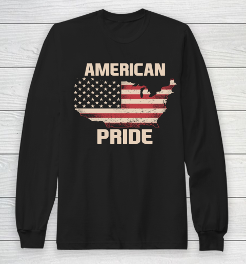 Veteran Shirt Patriot American Pride Long Sleeve T-Shirt