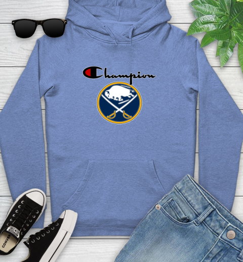 NHL Hockey Buffalo Sabres Champion Shirt Youth Hoodie 9