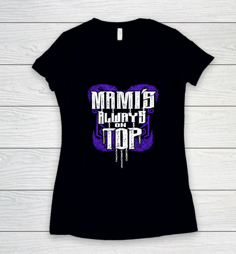 Rhea Ripley Mami's Always On Top Women's V-Neck T-Shirt