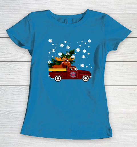 Los Angeles Angels Bring Christmas Home MLB Women's T-Shirt 6