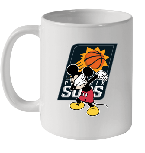Phoenix Suns NBA Basketball Dabbing Mickey Disney Sports Ceramic Mug 11oz