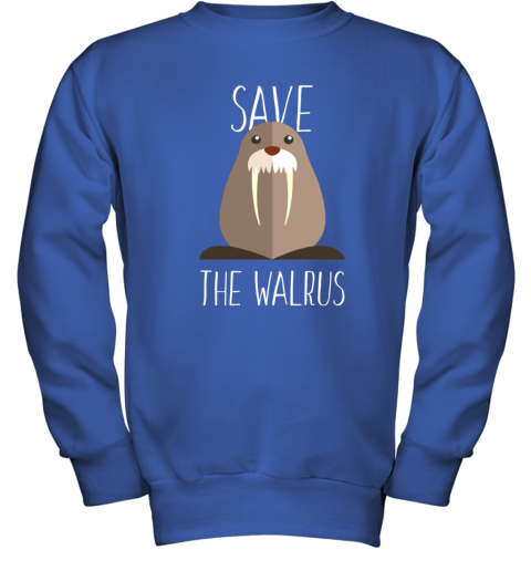 Walrus - Save the walrus Youth Sweatshirt