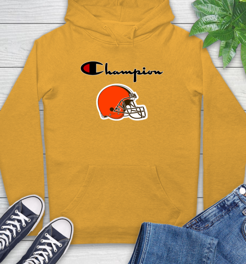 NFL Football Cleveland Browns Champion Shirt Hoodie 2