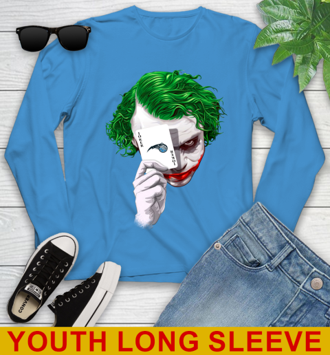 Orlando Magic NBA Basketball Joker Card Shirt Youth Long Sleeve - Image 9