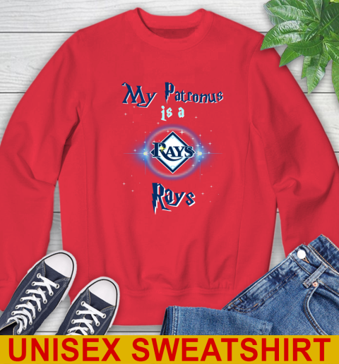 MLB Baseball Harry Potter My Patronus Is A Tampa Bay Rays Sweatshirt 12