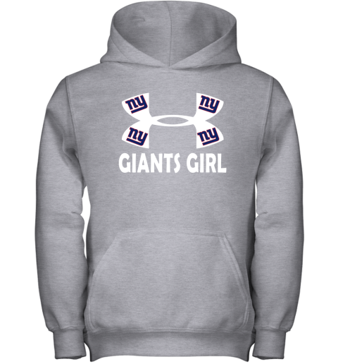 NFL New York Giants Girl Under Armour Football Sports qRXUCjXWG8n youth hoodie 43 95 151514 front sport grey