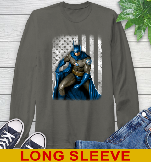 Philadelphia 76ers NBA Basketball Batman DC American Flag Shirt Long Sleeve T-Shirt 10