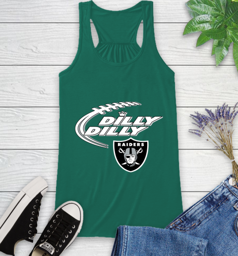NFL Oakland Raiders Dilly Dilly Football Sports Racerback Tank 7