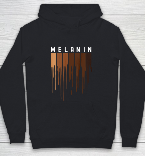 Drippin Melanin T Shirt for Women Pride  Black History Gift Youth Hoodie