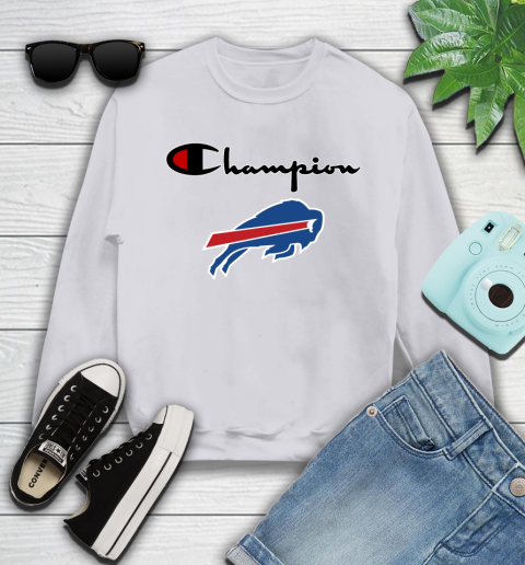 NFL Football Buffalo Bills Champion Shirt Youth Sweatshirt 2