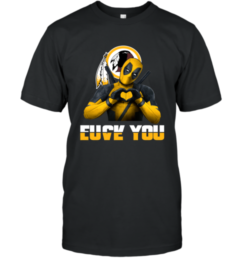 NFL Washington Redskins Deadpool Love You Fuck You Football Sports