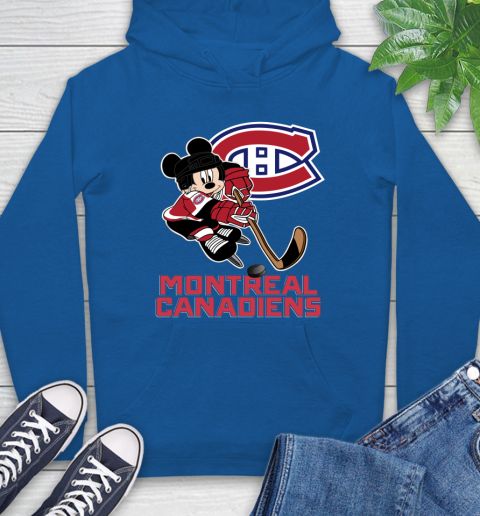 NHL Montreal Canadiens Mickey Mouse Disney Hockey T Shirt Hoodie 9