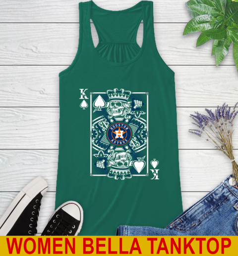 Houston Astros MLB Baseball The King Of Spades Death Cards Shirt Racerback Tank 5