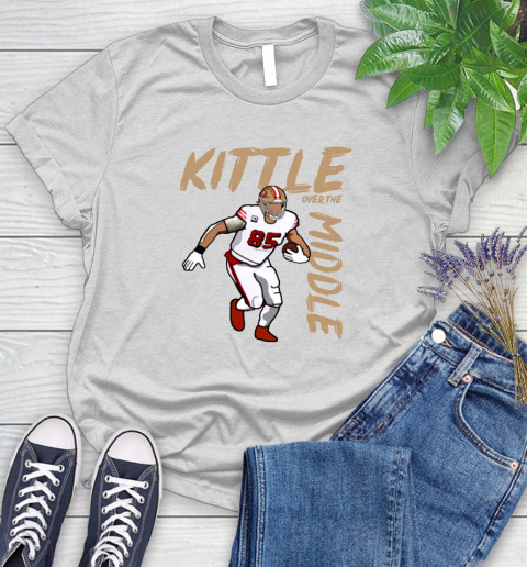 George Kittle Kittle Over the Middle San Francisco Shirt 90