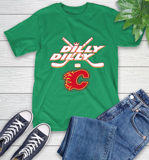 NHL Calgary Flames Dilly Dilly Hockey Sports T-Shirt 7