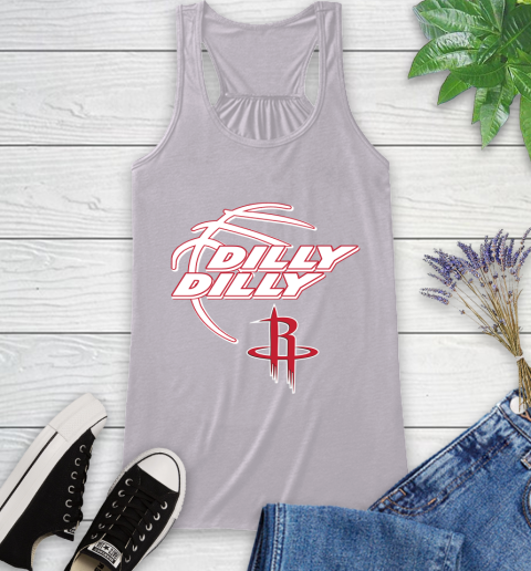 NBA Houston Rockets Dilly Dilly Basketball Sports Racerback Tank 5