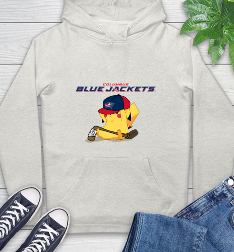 NHL Pikachu Hockey Sports Columbus Blue Jackets Hoodie 12