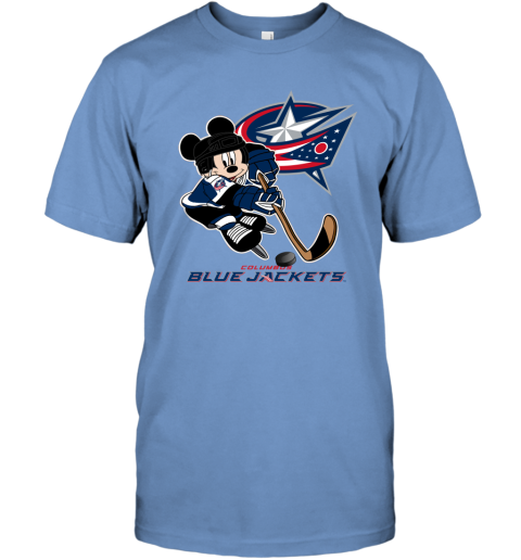 NHL Columbus Blue Jackets Stanley Cup Mickey Mouse Disney Hockey T