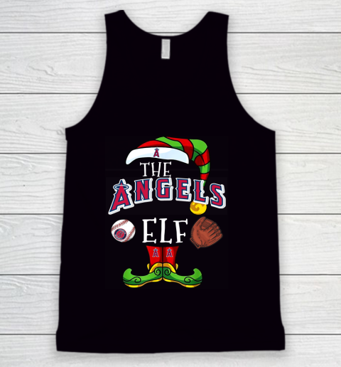 Los Angeles Angels Christmas ELF Funny MLB Tank Top