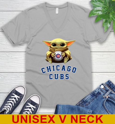 MLB Baseball Chicago Cubs Star Wars Baby Yoda Shirt 52